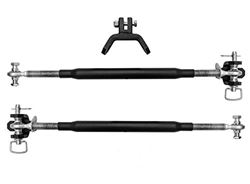 Picture of Bulletproof Hitches STABILIZERBARS Frame-Mounted Trailer Hitch Stabilizer Draw Bars