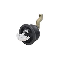 Picture of Perko 1092 DP3 WHT Flush Mount Latch White Chrome 1-1/4" to 1-7/8" Adjustable