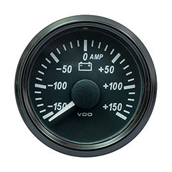 Picture of VDO Gauges A2C3833060030 Computers Singleviu 52mm (2-1/16 Inch) Ammeter-150a -