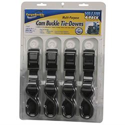 Picture of Cargobuckle F12637 Cargobuckle Cam Buckle Tie- Down Value Pack 1" X 6'