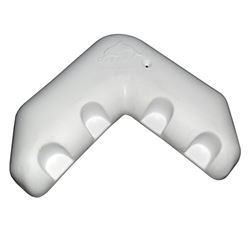 Picture of Dock Edge DE10571F Corner Bumper with Hardware White