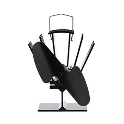 Picture of Caframo 815CAXBX Original Mini, , Classic Styled, Heat Powered Wood Stove Fan, 85 Cfm, Black 6.5"blade