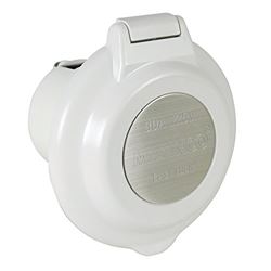 Picture of Marinco 304EL-BRV 30 Amp Contoured Power Inlet White