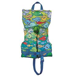 Picture of Kent Sporting Goods 104200-500-000-15 Full Throttle Character Life Vest Infant Child Fish Design