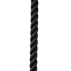 Picture of New England Ropes C6054-16-00015 NEW ENGLAND ROPE 1/2" X 15' NYLON 3 STRAND DOCK LINE BLACK
