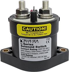 Picture of Blue Sea Systems 7765 L-Series Solenoid Switch 150A 12/24V DC