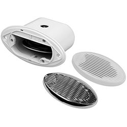 Picture of Sea-Dog Line 431230-1 Drop-In Hidden Horn 108dB 4 Amp with Chrome & White Grills