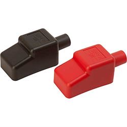 Picture of Sea-Dog Line 415110-1 Battery Terminal Covers - Red PVC Marine Insulation