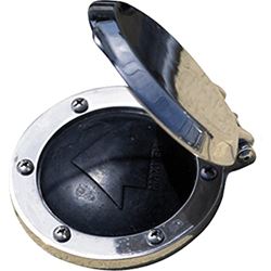 Picture of Maxwell P100735 Foot Switch with Stainless Steel Cover 200 Amp 12V/24V