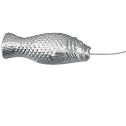 Picture of Tecnoseal 00630FISH Tecnoseal Grouper Anode Zinc Suspended W/ Cable And Clamp