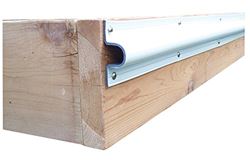 Picture of Dock Edge DE1132F Economy C Guard Dock Bumper White 10 Foot Roll