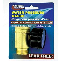 Picture of Valterra A01-0110VP Lead-Free Water Pressure Gauge 0-120 PSI