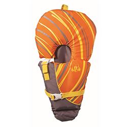 Picture of Full Throttle 104000-200-000-14 Infant Baby-Safe Life Vest Orange/Grey