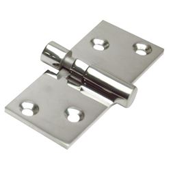 Picture of Whitecap Industries 6018C Take-Apart Motor Box Hinge 1-1/2" x 3-5/8" 316 Stainless Steel