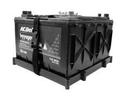 Picture of T-H Marine DBH27PDP Dual Battery Holder Tray for Two Series 27 Batteries