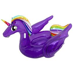 Picture of Airhead Sports Group AHPF3020 Magical Unicorn Inflatable Pool Float Purple