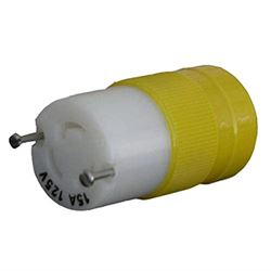Picture of Marinco 4731CR MARINCO LOCKING CONNECTOR 15A 125V YELLOW