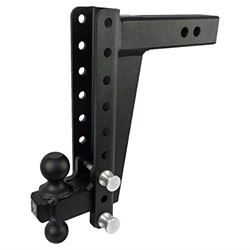 Picture of Bulletproof Hitches HD2512 2.5" Adjustable Heavy Duty Trailer Hitch 12" Drop/Rise 22,000 lb