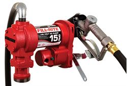 Picture of Fill-Rite FR610H 115V AC Fuel Transfer Pump 15 GPM with Hose and Manual Nozzle