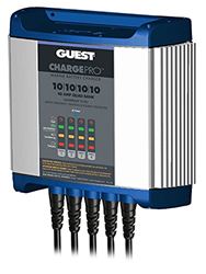 Picture of Marinco 2740A Guest ChargePro 40 Amp 4-Bank On-Board Marine Battery Charger