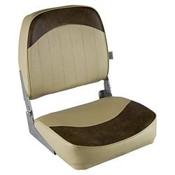 Picture of Wise Seating 8WD734PLS662 Standard Low Back Boat Seat Sand/Brown