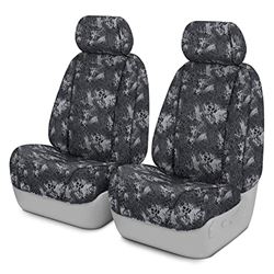 Picture of Covercraft SS3473PRBO Prym1 Camo Seatsaver Custom Front Row Seat Covers-Blackout Camo