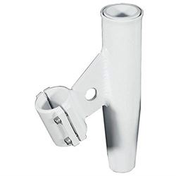 Picture of Lee'S Tackle RA5005WH Lee'S Clamp-On Rod Holder White Aluminum Vertical Mount Fits 2.375" O.d Pipe