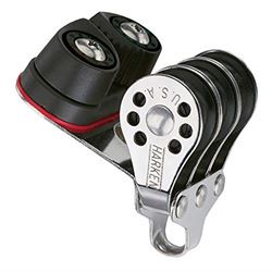 Picture of Harken 230 HARKEN 22MM TRIPLE MICRO BLOCK W/ CAM CLEAT