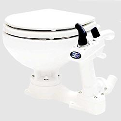 Picture of Jabsco 29120-5100 Twist N'Lock Manual Marine Toilet Regular Bowl Soft Close