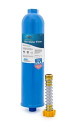 Picture of Camco 40019 TastePURE XL Water Filter with KDF and Flexible Hose Protector