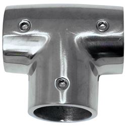 Picture of Whitecap Industries 6043C 90 Degree Stainless Steel Tee Rail Fitting 7/8 Inch