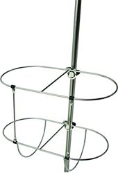 Picture of Sea-Dog Line 327359-1 Rail Mount Dual Fender Holder 7/8" to 1" Stainless Steel