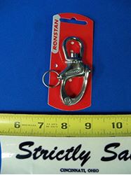 Picture of Ronstan RF6120 Large Bail Snap Shackle 2 7/8" Stainless Steel