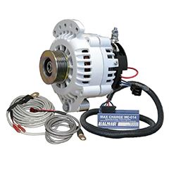Picture of Balmar 621-VUP-MC-120-K6 Marine Alternator Kit 120A 12V with MC-614 Regulator K6 Serpentine Pulley