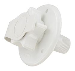 Picture of Valterra A010168 RV Fresh Water Inlet with Check Valve - 2-3/4 Inch White