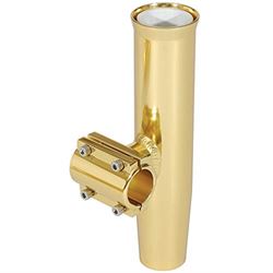 Picture of Lee's Tackle RA5202GL Clamp-On Rod Holder Gold Aluminum Horizontal Mount