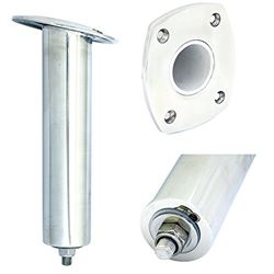 Picture of Tigress 88524SM Gunnel Mount Swivel Rod Holder with 15° Rectangular Head