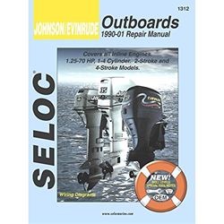 Picture of Sierra 18-01312 Seloc Marine Repair Manual for Johnson/Evinrude Outboards 1990-2001