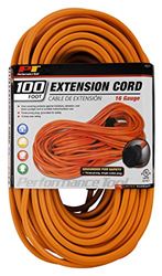 Picture of Performance Tool W2277 100' 16-Gauge Heavy-Duty Orange Extension Cord