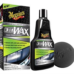 Picture of Meguiars G191016 3-in-1 Cleaner Wax 16 oz Liquid Polish Protectant