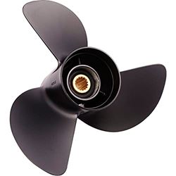 Picture of Solas 3411-134-15 Amita 3 Aluminum Propeller Yamaha 60-130HP 13.4x15 RH 3-Blade