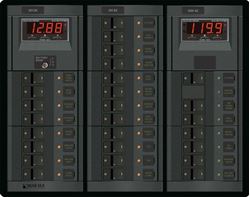 Picture of Blue Sea Systems 1218 Panel 12V DC Main + 19 Positions / 120V AC Main + 6 Positions