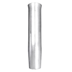 Picture of Tigress 66414 Weld-On Aluminum Flared Rod Holder 10" Mill Finish