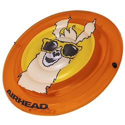 Picture of Airhead Sports Group AHPF067 Pixelated Llama Pool Float, Orange