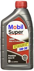 Picture of Mobil 124404 Super 5W-30 Synthetic Blend Motor Oil - 1 Quart