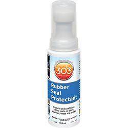 Picture of 303 Products 30324 303 Rubber Seal Protectant - Protects And Conditions Rubber Seals On Doors, Windows, Hoods, And Trunks - Rejuvenates Color On Old Seals, 3.4 fl. oz