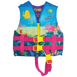 Picture of Airhead Sports Group 3008902A Treasure Children's Life Vest Pink Type II