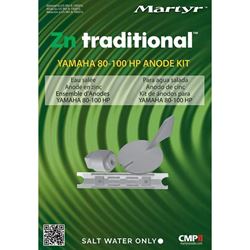 Picture of Martyr Anodes CMY80100KITZ Complete Anode Kit for Yamaha 80-100 HP Outboards, Zinc