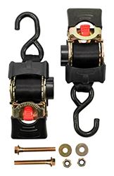 Picture of Camco 50030 Retractable Transom Tie Down Straps 2" x 5.5' Bolt-On