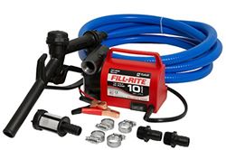 Picture of Fill-Rite FR1614 Portable 12V DC Fuel Transfer Pump 10 GPM Rotary Vane